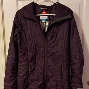 Columbia Women's Dark Purple Omni-hest Coat